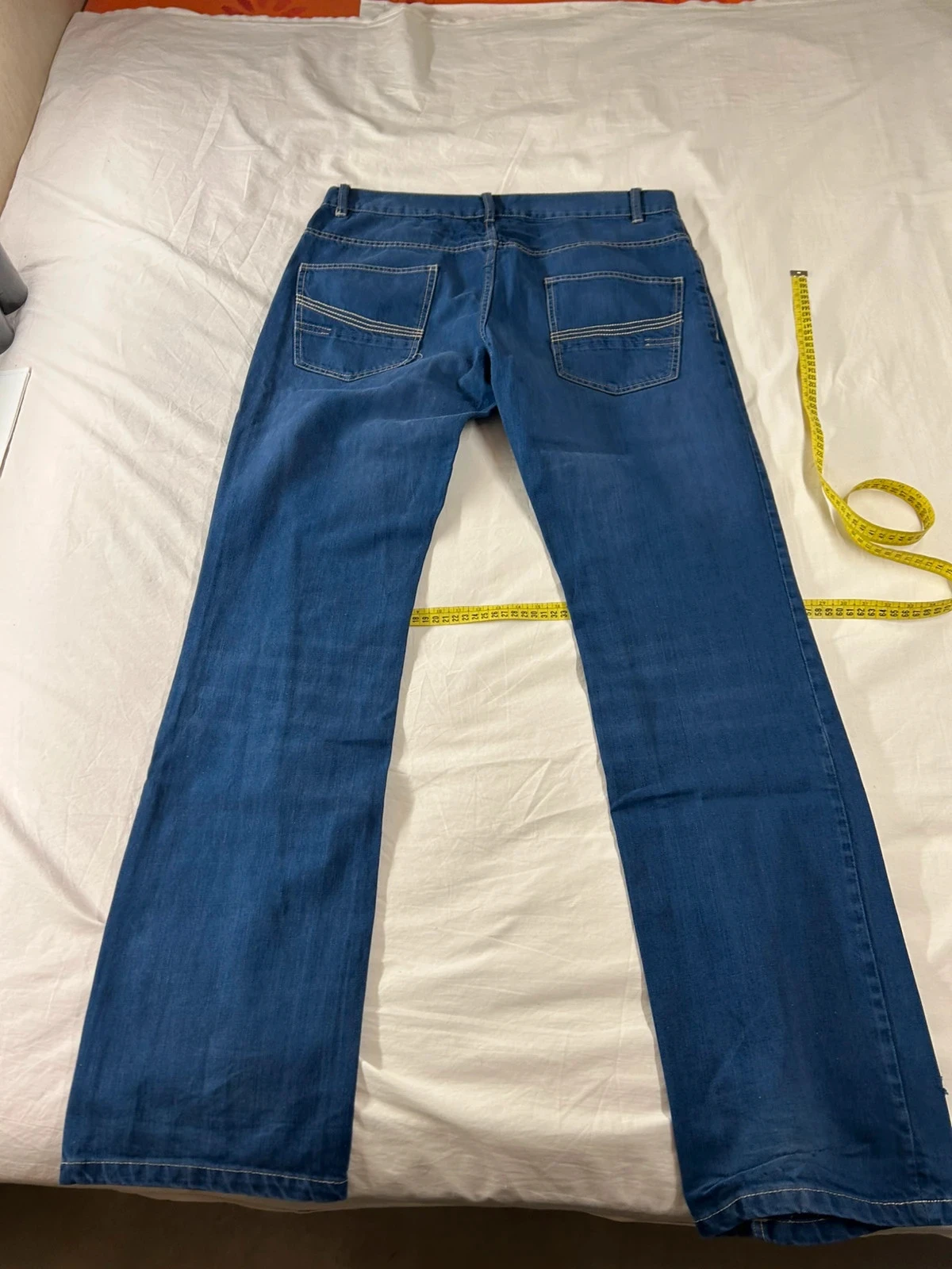 Rechte jeans in marineblauw Jules vintage werkkleding – photo 16